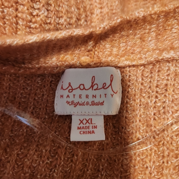 Isabel Maternity light-weight pink cardigan sweater. - Picture 6 of 6